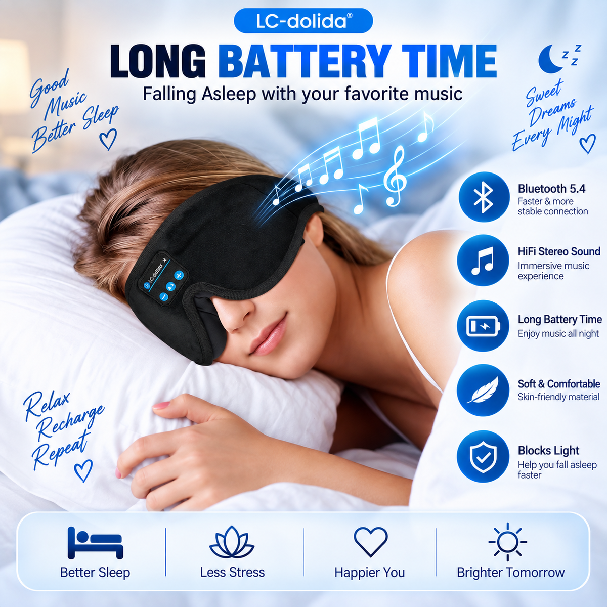 Bluetooth Sleep Mask