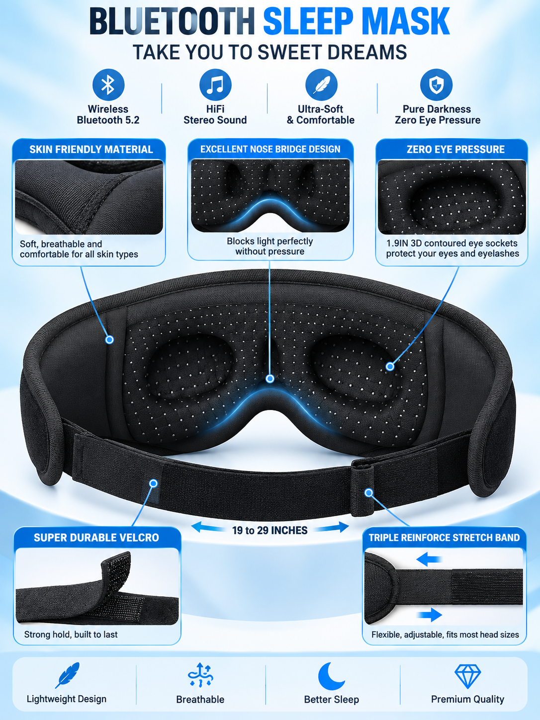 Bluetooth Sleep Mask