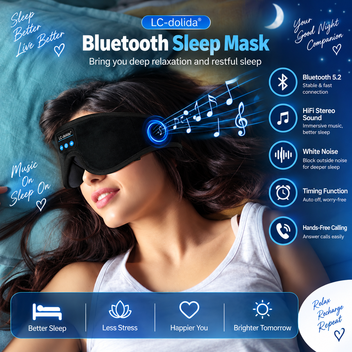 Bluetooth Sleep Mask